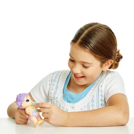Фото 2 - Little Live Bizzy Bubs Интерактивная куколка пупс Полли ползает  Polly Petals Single Pack.