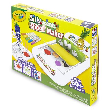 Фото 27 - Творческий набор Создай ароматные наклейки Крайола Crayola Silly Scents Sticker Maker.