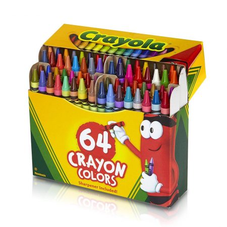 Фото 19 - Цветные восковые карандаши, в наборе 64 штук, Crayola (Крайола).