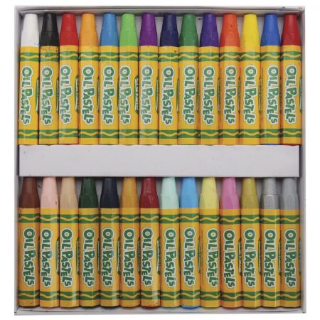 Фото 9 - Пастель масляная Crayola, в наборе 28 цветов, Крайола.