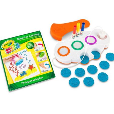 Фото 14 - Набор для творчества "Весёлые штампы" Crayola Color Wonder Light Up Stamper, Крайола.