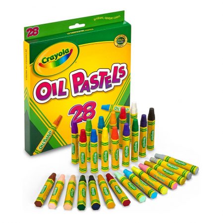 Фото 7 - Пастель масляная Crayola, в наборе 28 цветов, Крайола.