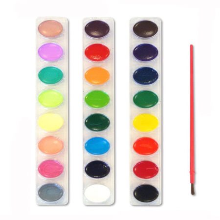 Фото 7 - Акварельные краски washable watercolors, в наборе 24 цвета, Crayola (Крайола).