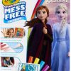 Фото 6 - Холодное сердце Эльза frozen книга-раскраска в наборе фломастерами Color Wonder, Crayola (Крайола).