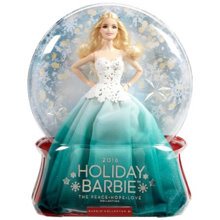 Фото 23 - Кукла Barbie праздничная коллекционная Новогодняя.