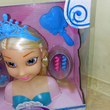 Фото 7 - Кукла-Манекен Эльза для создания причесок "Princess sweet".